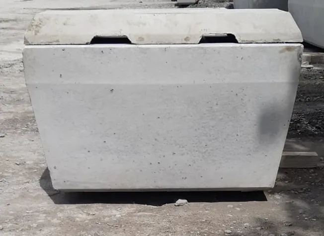 concrete trough